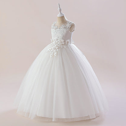 Frocklet A-Line Maxi Princess Girl Dress - Tulle, Applique & Lace | Party & Formal 10