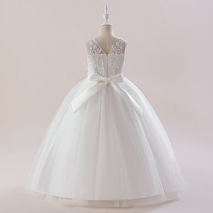 Frocklet A-Line Maxi Princess Girl Dress - Tulle, Applique & Lace | Party & Formal 11
