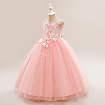 Frocklet A-Line Maxi Princess Girl Dress - Tulle, Applique & Lace | Party & Formal 18