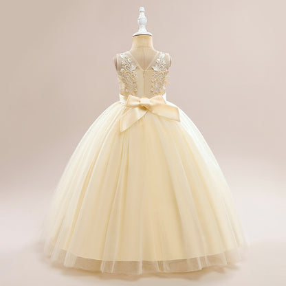 Frocklet A-Line Maxi Princess Girl Dress - Tulle, Applique & Lace | Party & Formal 27