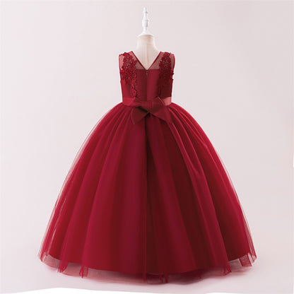 Frocklet A-Line Maxi Princess Girl Dress - Tulle, Applique & Lace | Party & Formal 35