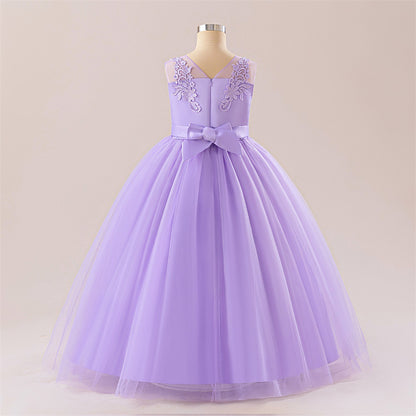 Frocklet A-Line Maxi Princess Girl Dress - Tulle, Applique & Lace | Party & Formal 3