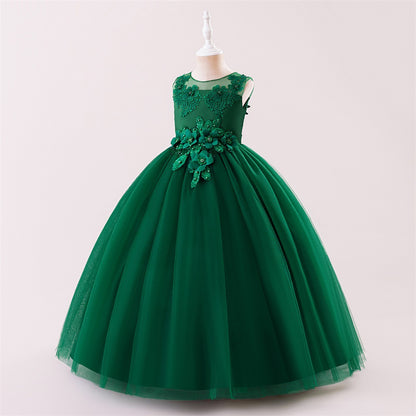 Frocklet A-Line Maxi Princess Girl Dress - Tulle, Applique & Lace | Party & Formal 41