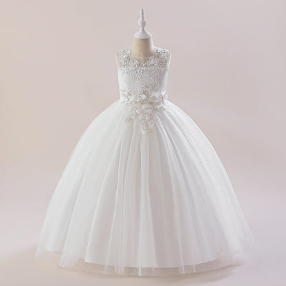 Frocklet A-Line Maxi Princess Girl Dress - Tulle, Applique & Lace | Party & Formal 9
