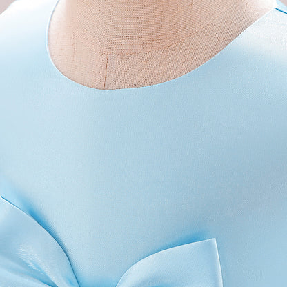 Frocklet A-Line Tulle Bowknot Princess Dress for Girls – Party, Wedding & Photo Shoot 12