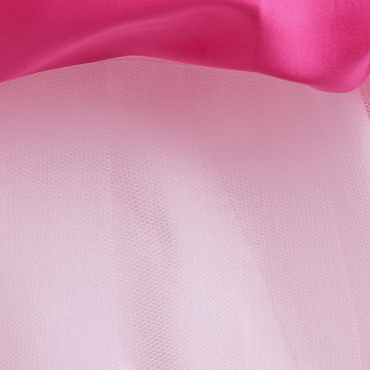 Frocklet A-Line V-Neck Layered Tulle Princess Dress for Girls | Party & Flower Girl Outfit 25