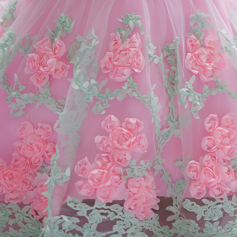Adorable Baby Girl Ball Gown – Puffy Flower Dress for Weddings, Parties & Celebrations