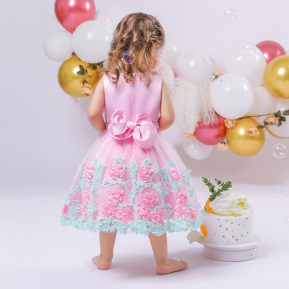 Adorable Baby Girl Ball Gown – Puffy Flower Dress for Weddings, Parties & Celebrations