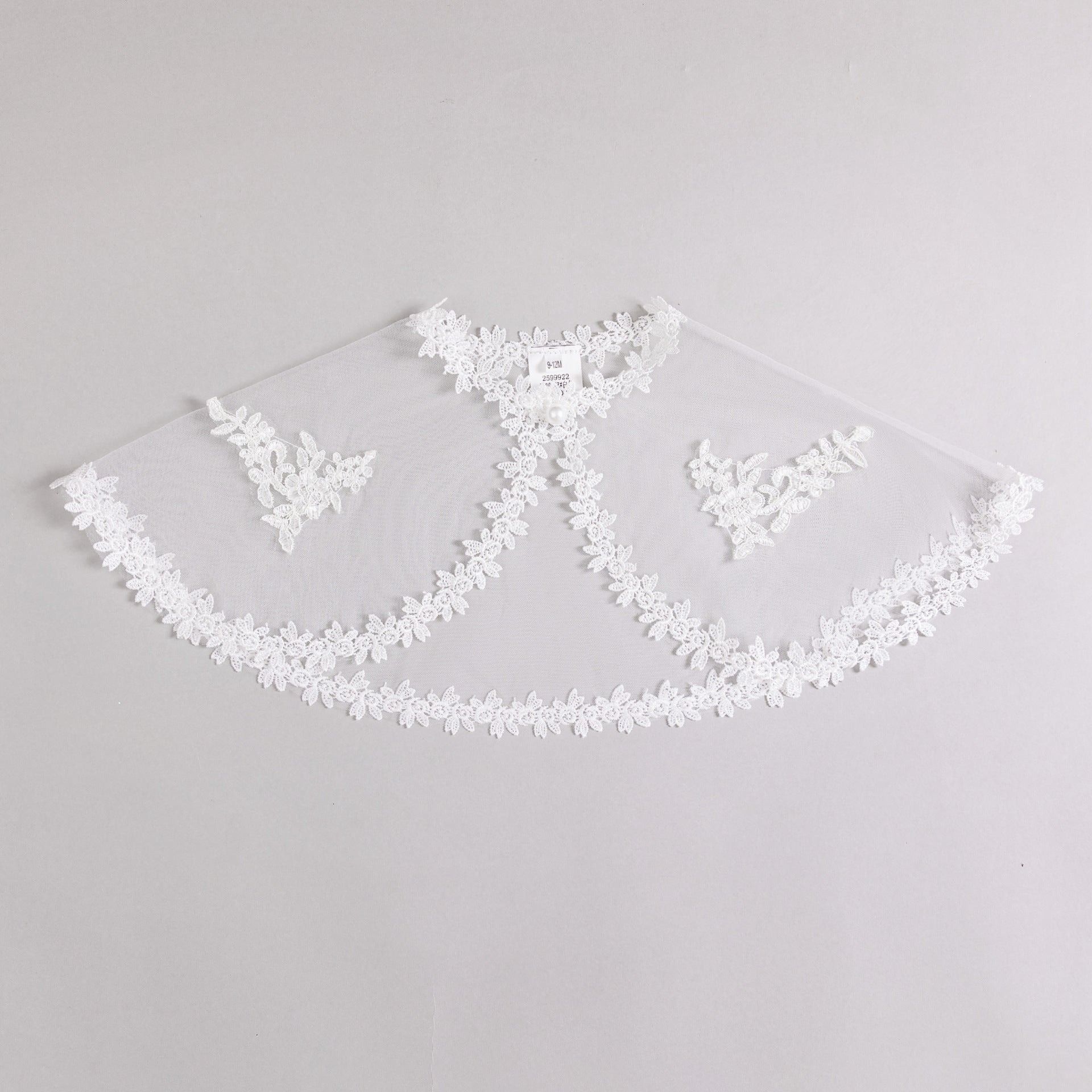 Cute Puffy Lace Ball Gown Dress for Baby Girls | Tea Length White Formal Dress