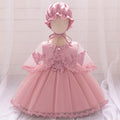 Baby Tulle Ball Gown Dress with Lace for 0-24 Months