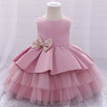 Ball Gown Princess Dress for Baby Girls with Bowknot and Sequins