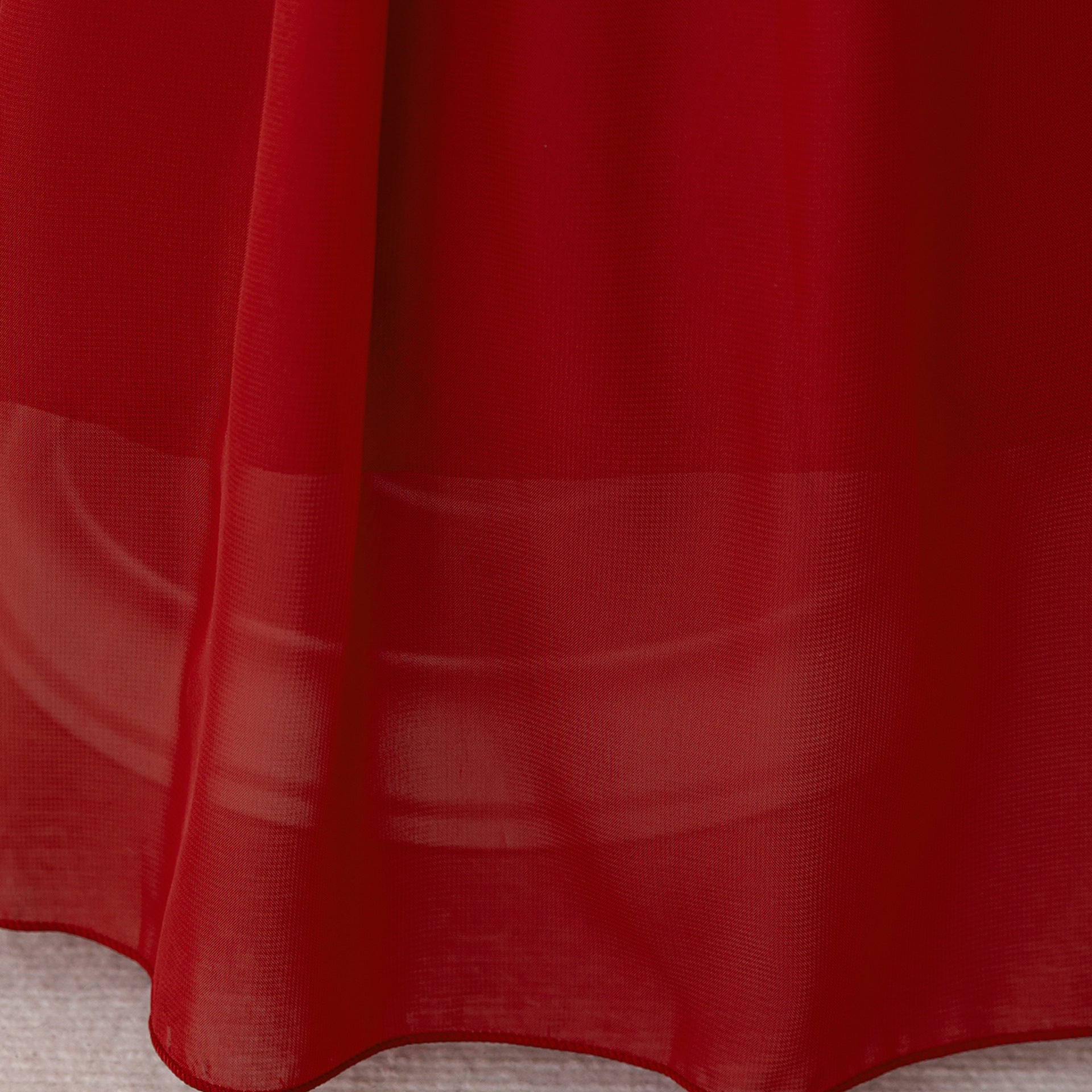 Burgundy Embroidered Long Sleeve Maxi Tulle Dress for Girls | Party & Wedding