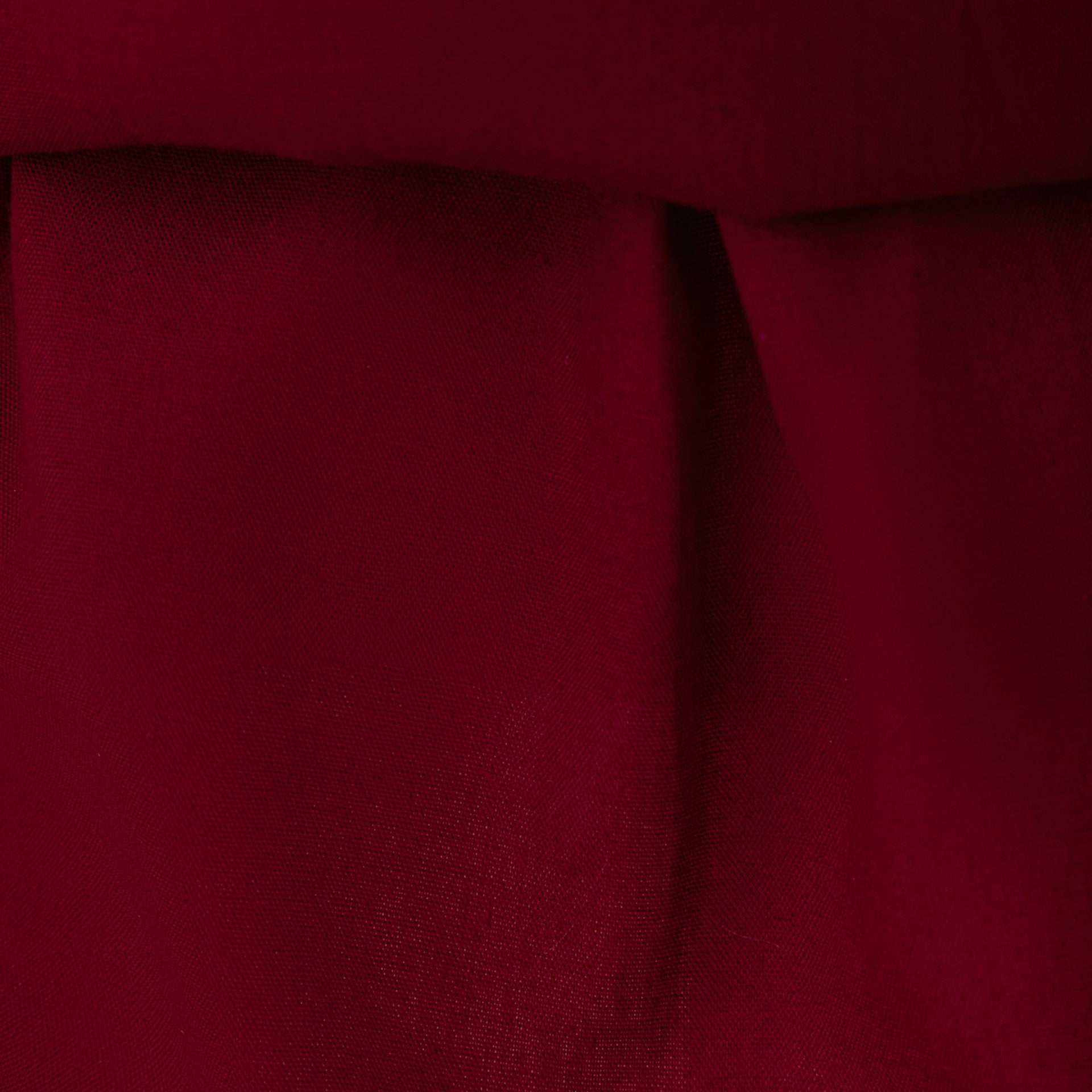 Burgundy Puffy Tulle High-Low Gown for Girls – Princess Party & Birthday Dress