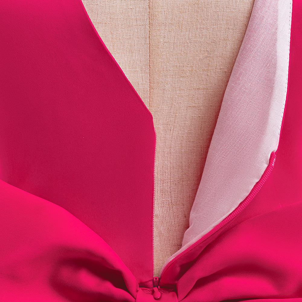 Charming High-Low A-Line Satin & Tulle Girl's Party Dress with Bow & Lace