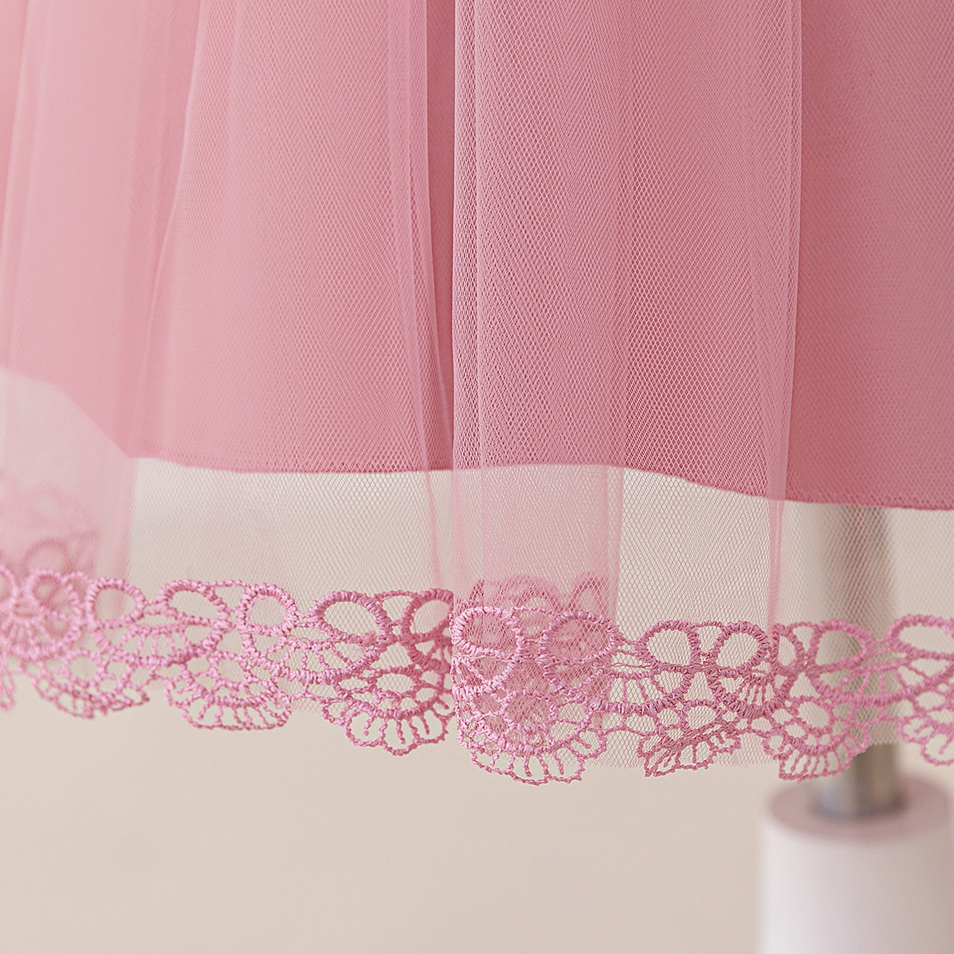 Adorable Flower Girl Dress – Tulle Lace A-Line Dress for Girls (Ages 2-6)