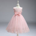 Cute Mesh A-Line Flower Girl Dress for Parties and Weddings