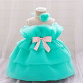 Cute Mint Green Off Shoulder Tulle Flower Girl Dress