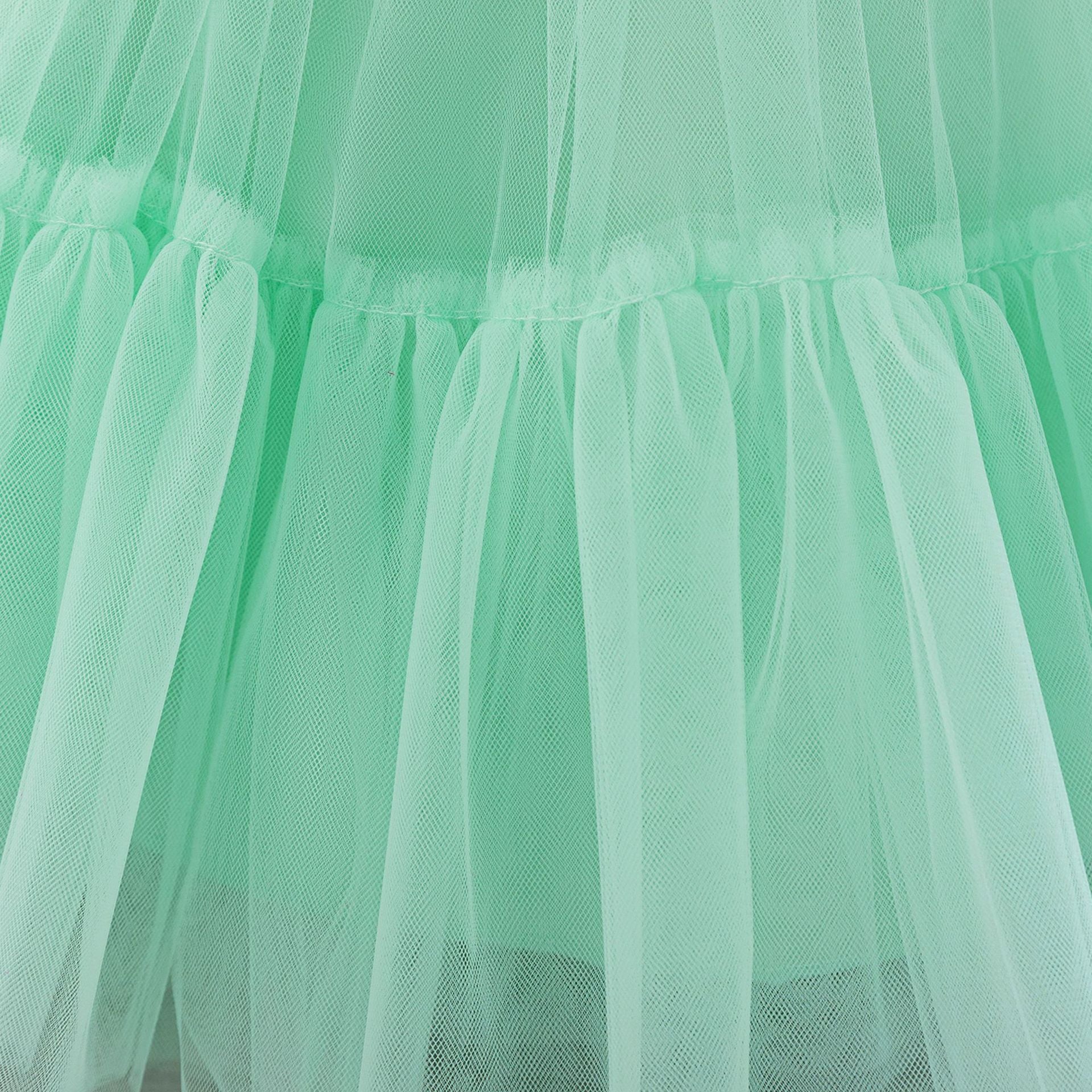 Adorable Off Shoulder Tulle Flower Girl Dress | Baby & Toddler Party Outfit