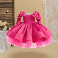 Cute Off-Shoulder Puffy Ball Gown Dress for Girls