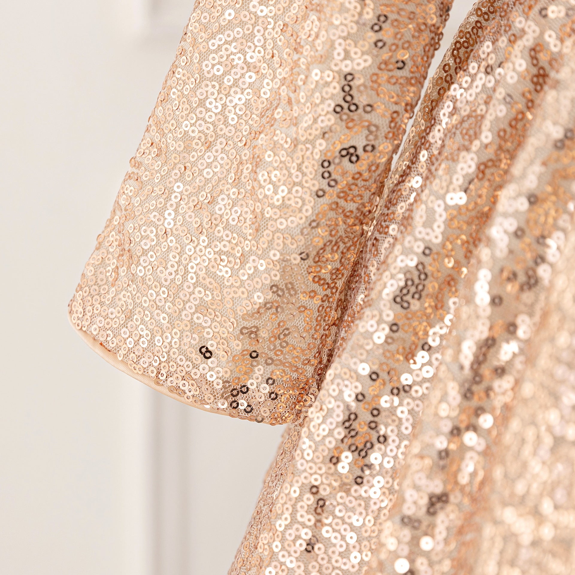 Cute Off Shoulder Sequin A-Line Dress for Girls | Party & Formal Occasion
