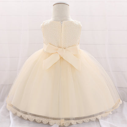 Frocklet Puffy Princess Ball Gown Dress for Baby Girls – Lace & Tulle Party Wear 17