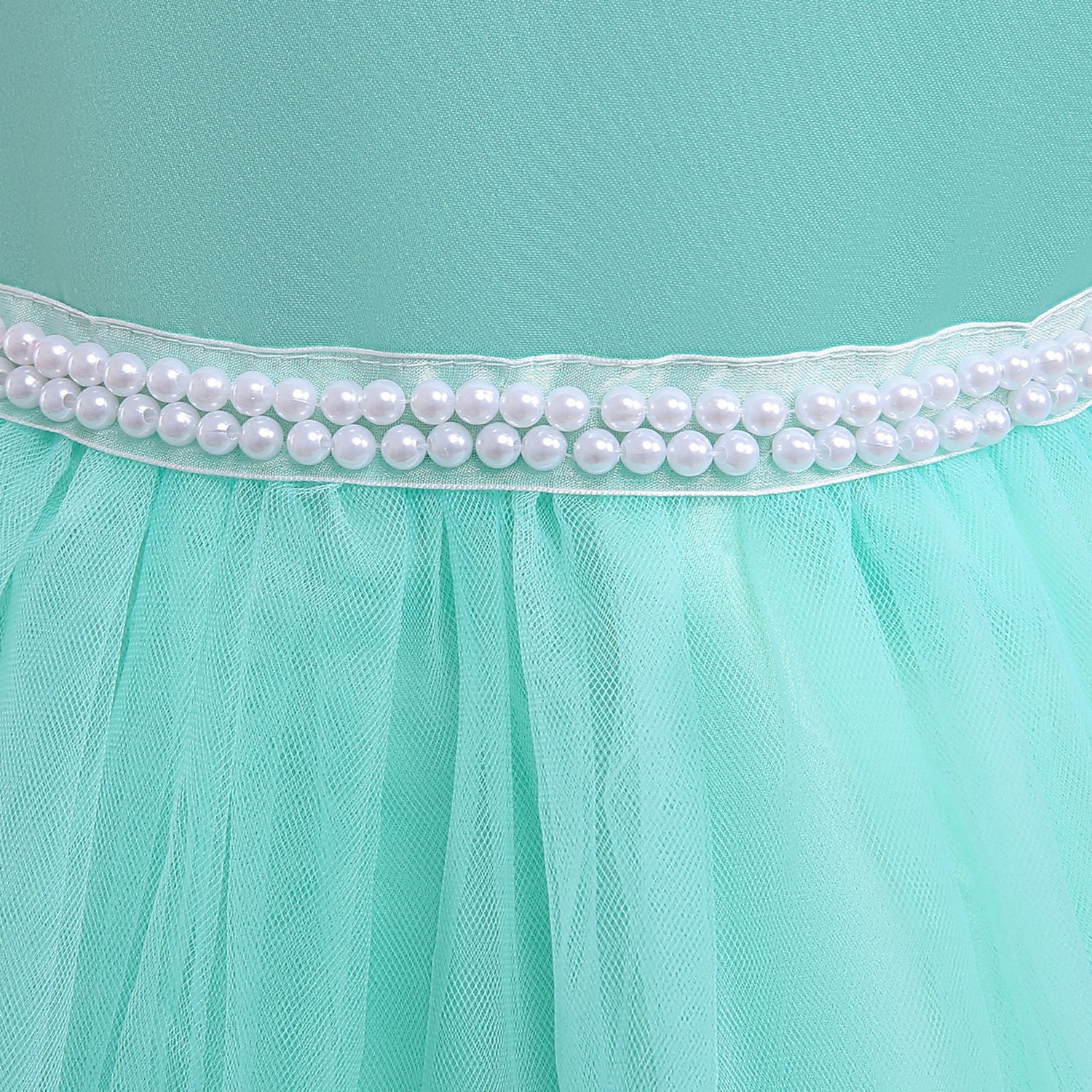 Puffy Ball Gown Princess Dress for Girls Ages 3-10 - Tulle & Satin Party Dress