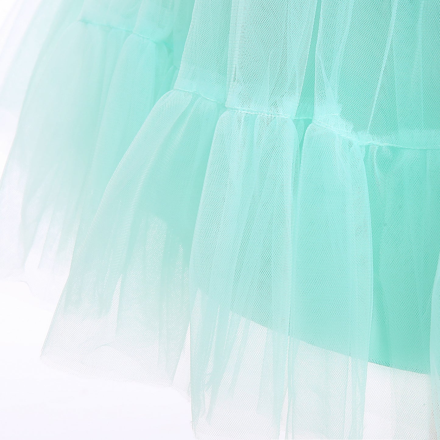 Puffy Ball Gown Princess Dress for Girls Ages 3-10 - Tulle & Satin Party Dress