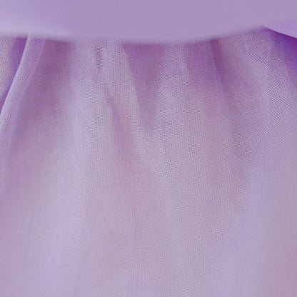 Frocklet Cute Puffy Ball Gown Flower Girl Dress for Toddlers | Tiered High-Low Princess Birthday Party Skirt 10