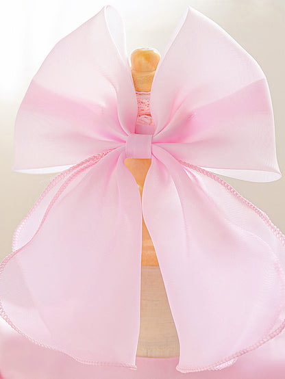 Frocklet Cute Puffy Ball Gown Flower Girl Dress for Toddlers | Tiered High-Low Princess Birthday Party Skirt 29