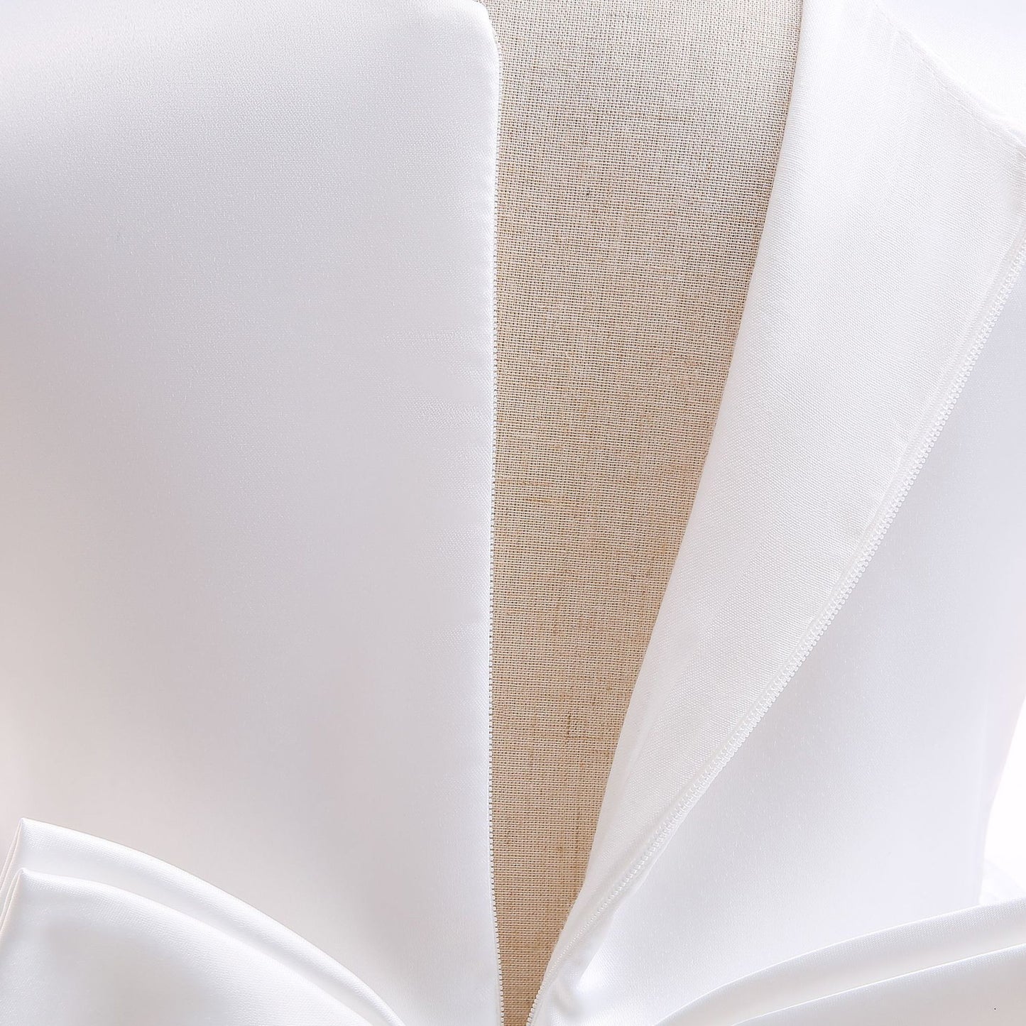 Puffy Tea-Length Satin Ball Gown Dress for Girls - Flower Girl & Party Wear