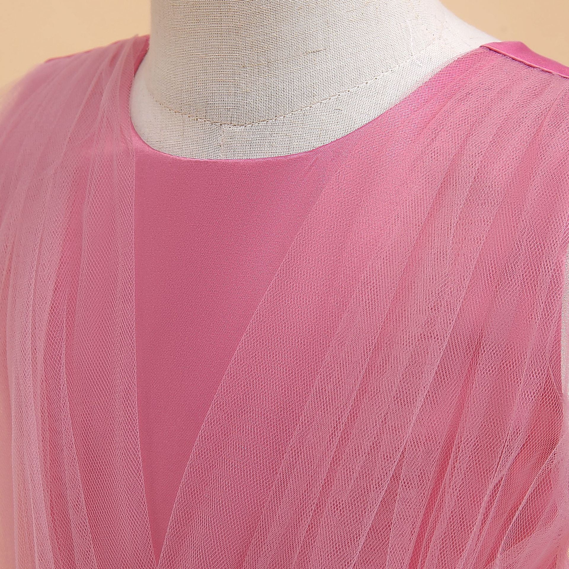 Cute A-Line Tulle Maxi Dress for Girls - Tiered Princess Party Gown