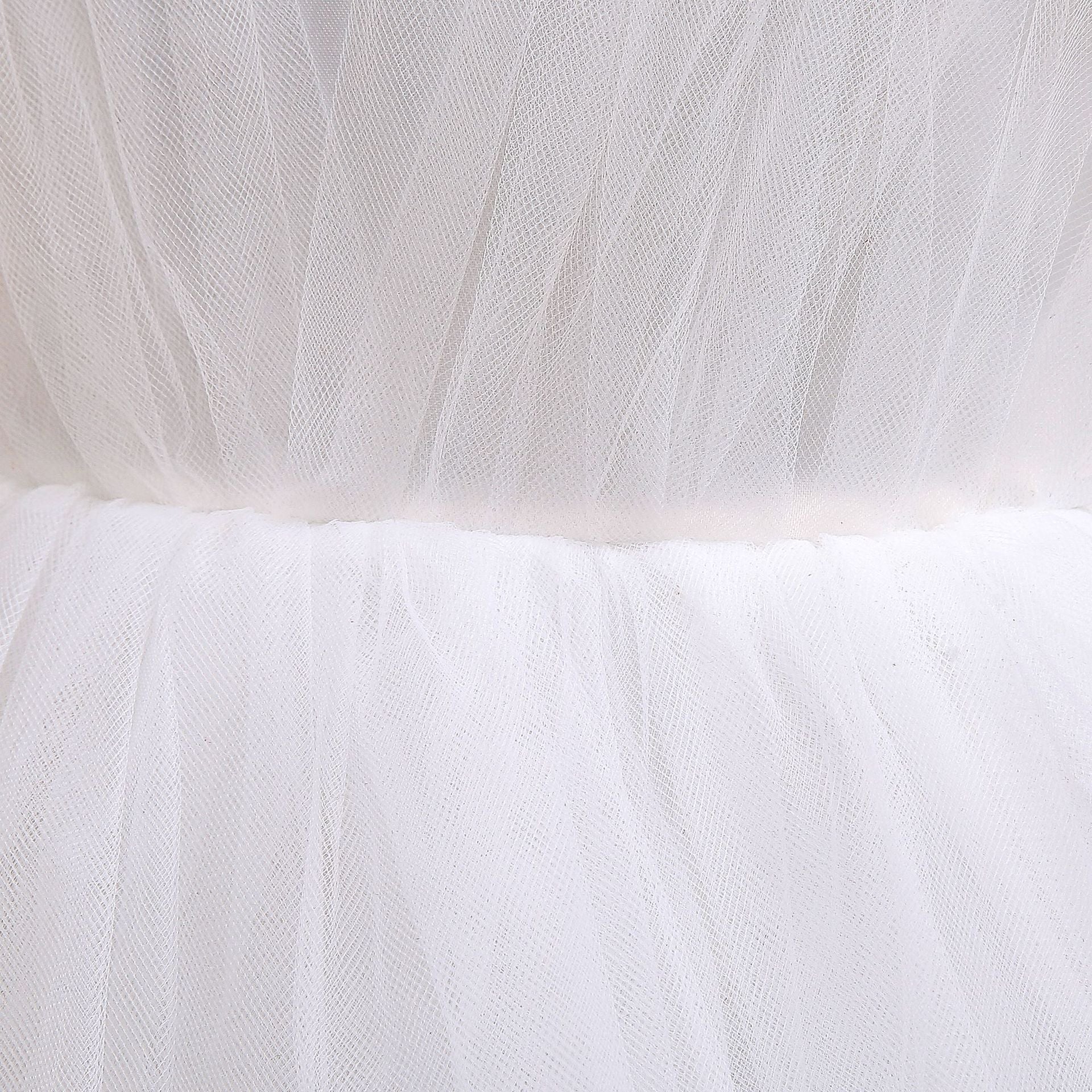Cute A-Line Tulle Maxi Dress for Girls - Tiered Princess Party Gown