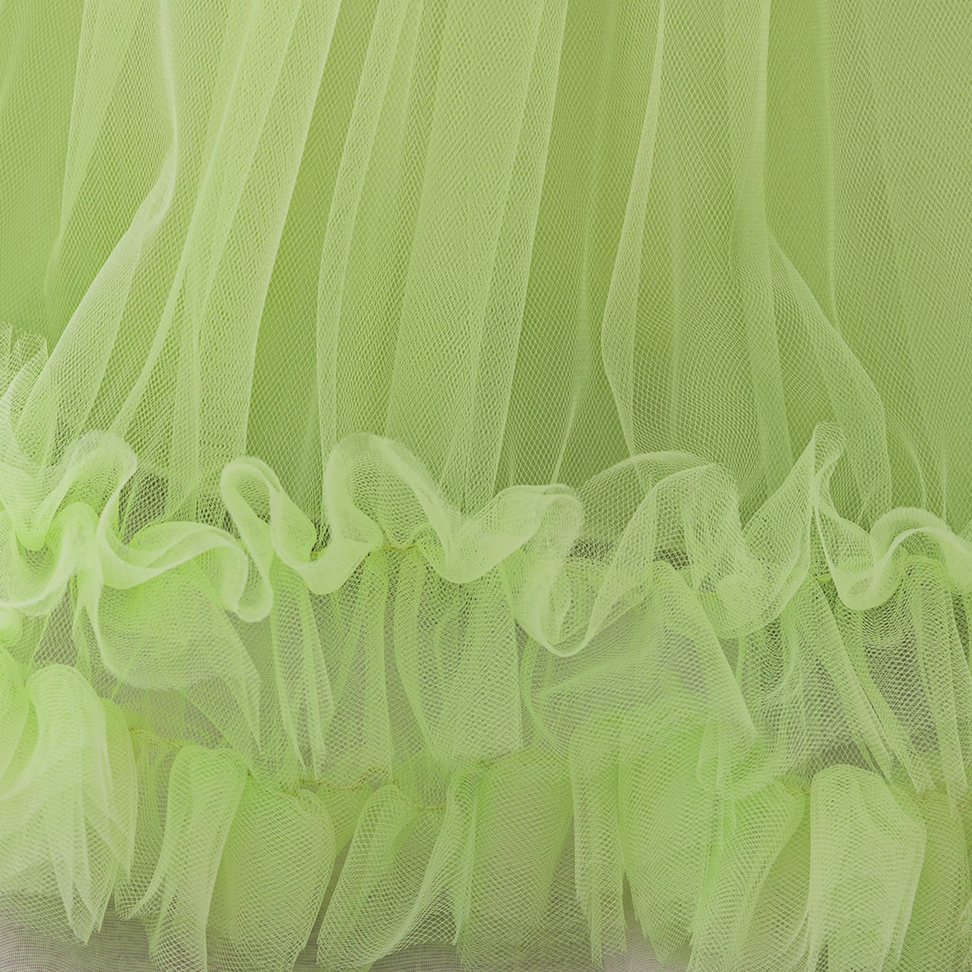 Puffy Ball Gown Dress for Girls with Sequins, Flowers & Bowknot | Cute Tea-Length Party Princess Dress