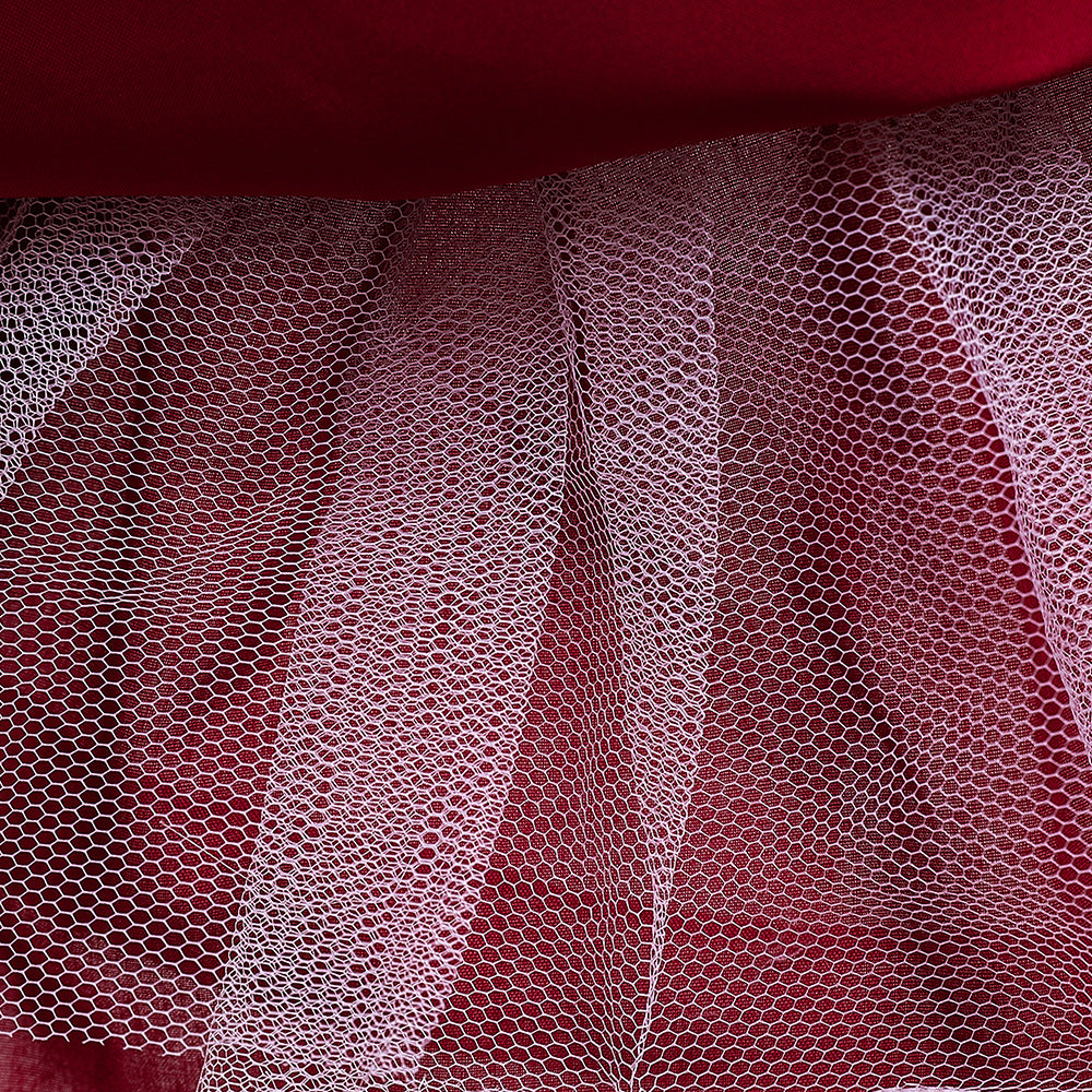 Puffy Princess Tulle Ball Gown Dress for Girls | Party & Flower Girl Outfit