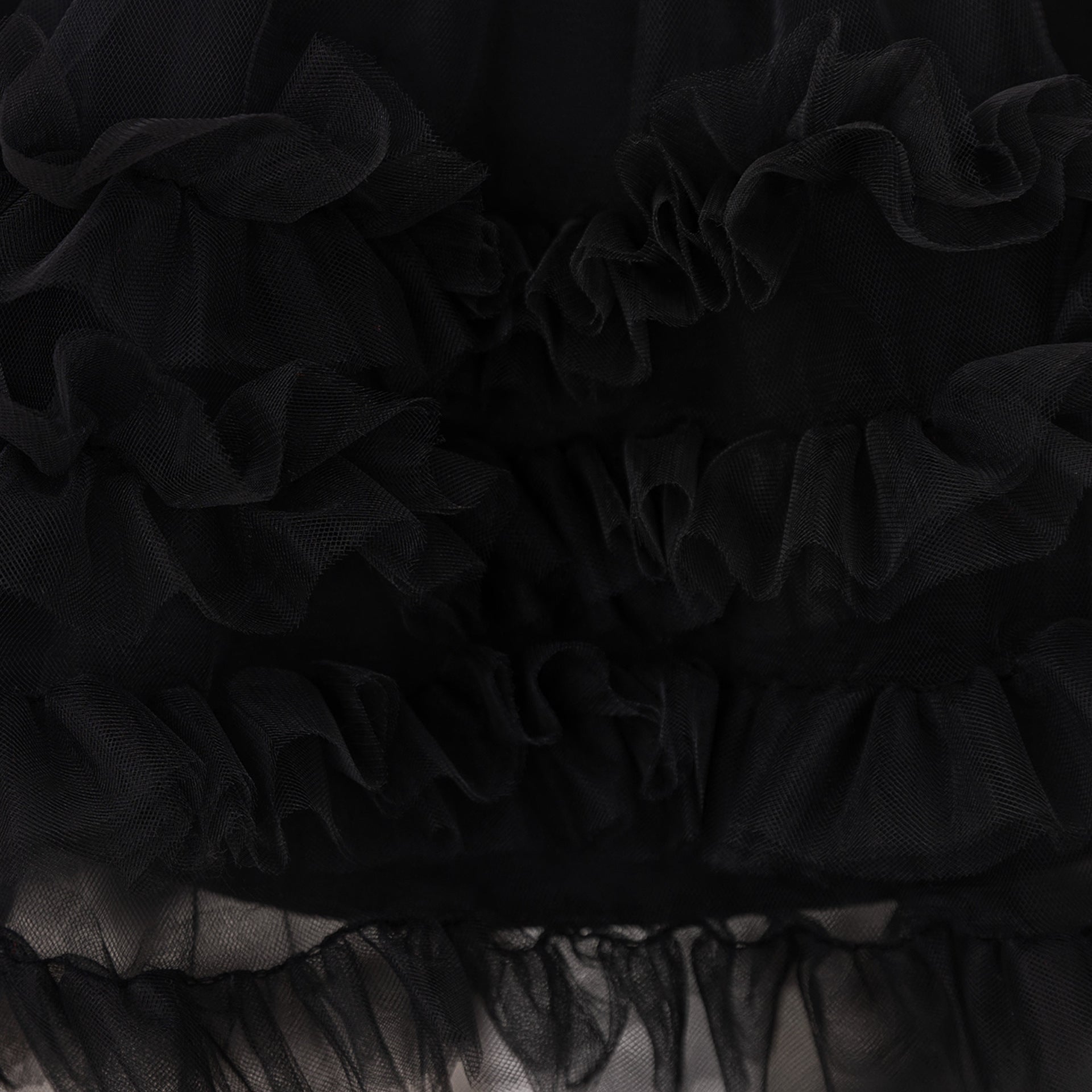 Cute Halter Neck Puffy Tulle High-Low Princess Dress for Kids