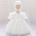 Lace Puffy Ball Gown Princess Dress for Baby Girls