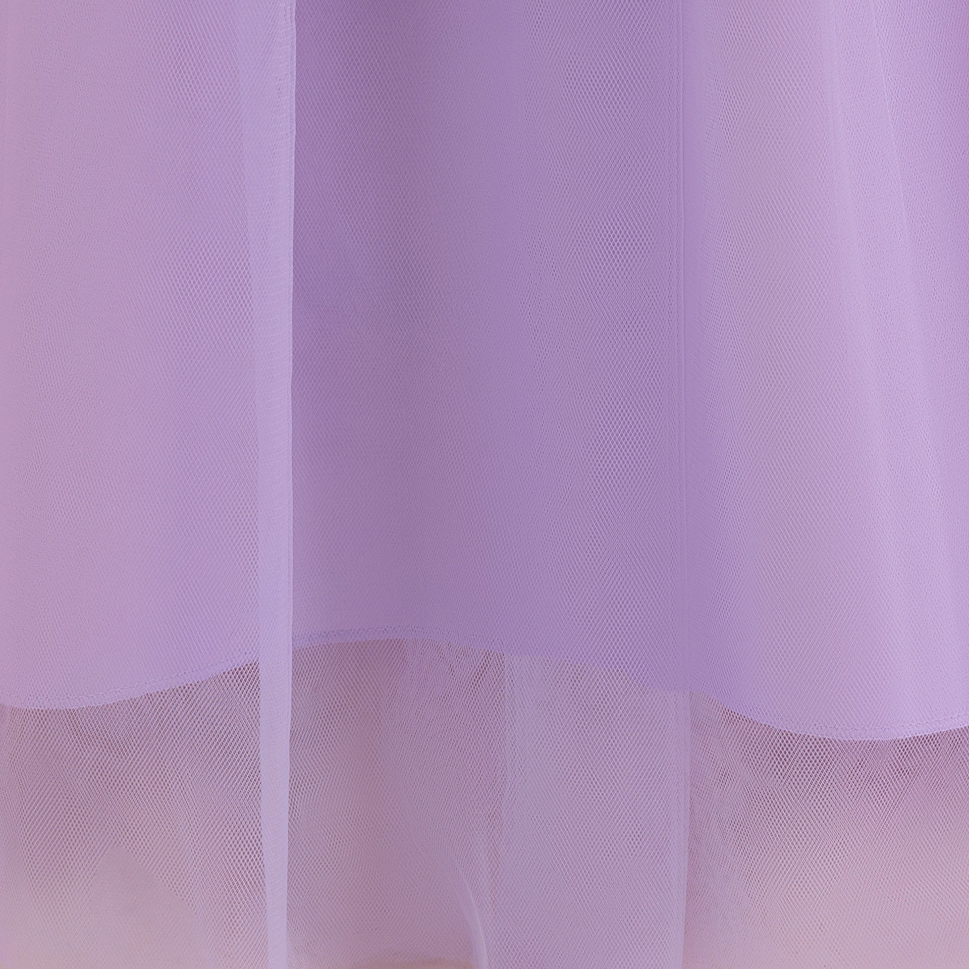 Cute Lavender A-Line Maxi Tulle Dress for Girls with Sequins | Floor-Length Princess Gown
