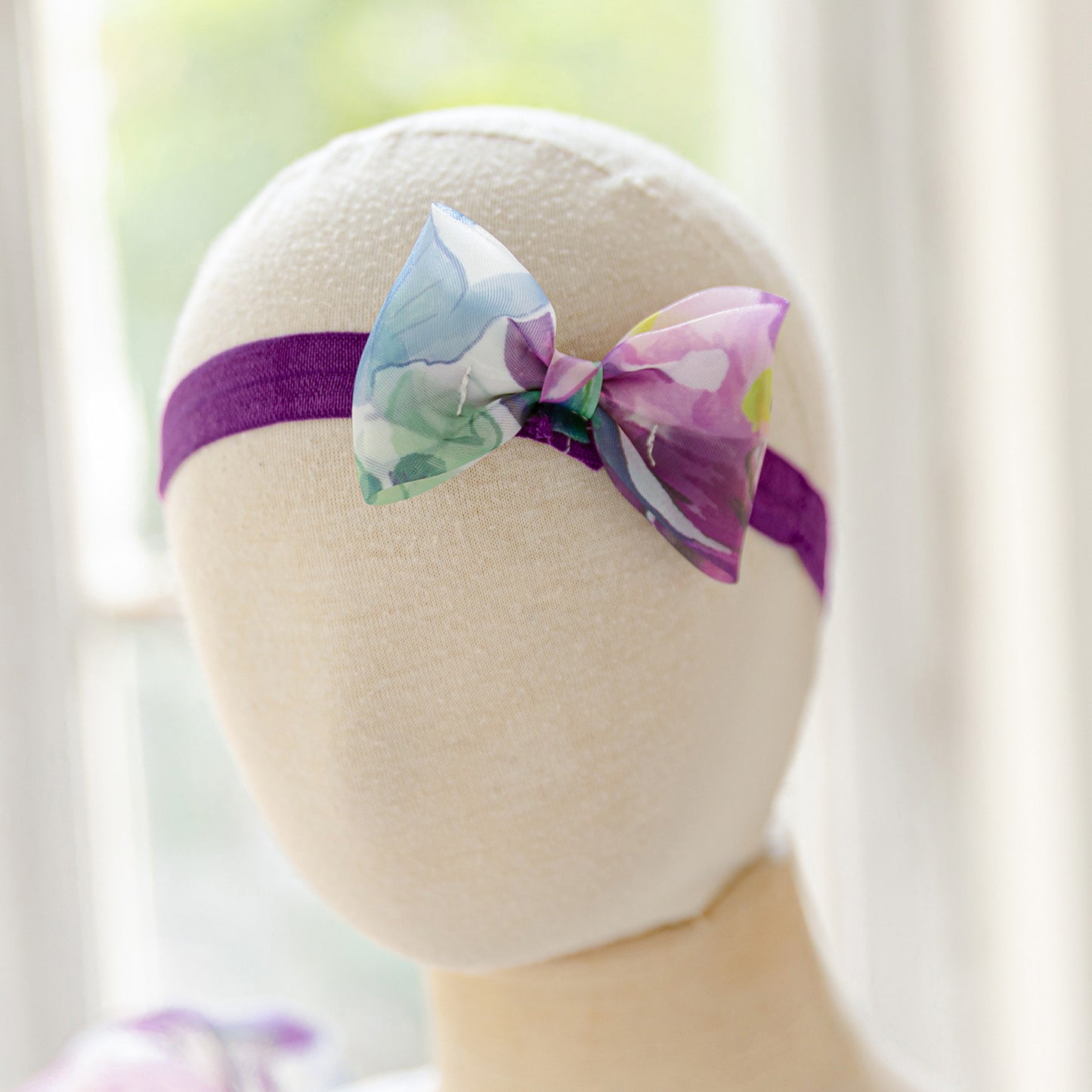 Frocklet Lavender Princess Puffy Dress – Floral Print Ball Gown for Kids | Tea Length Party & Wedding Dress 4