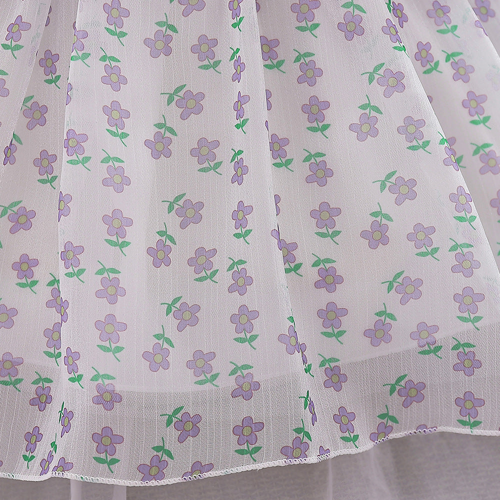 Lavender Princess Tulle Dress for Baby Girls – Party & Wedding Outfit, 9-24 Months