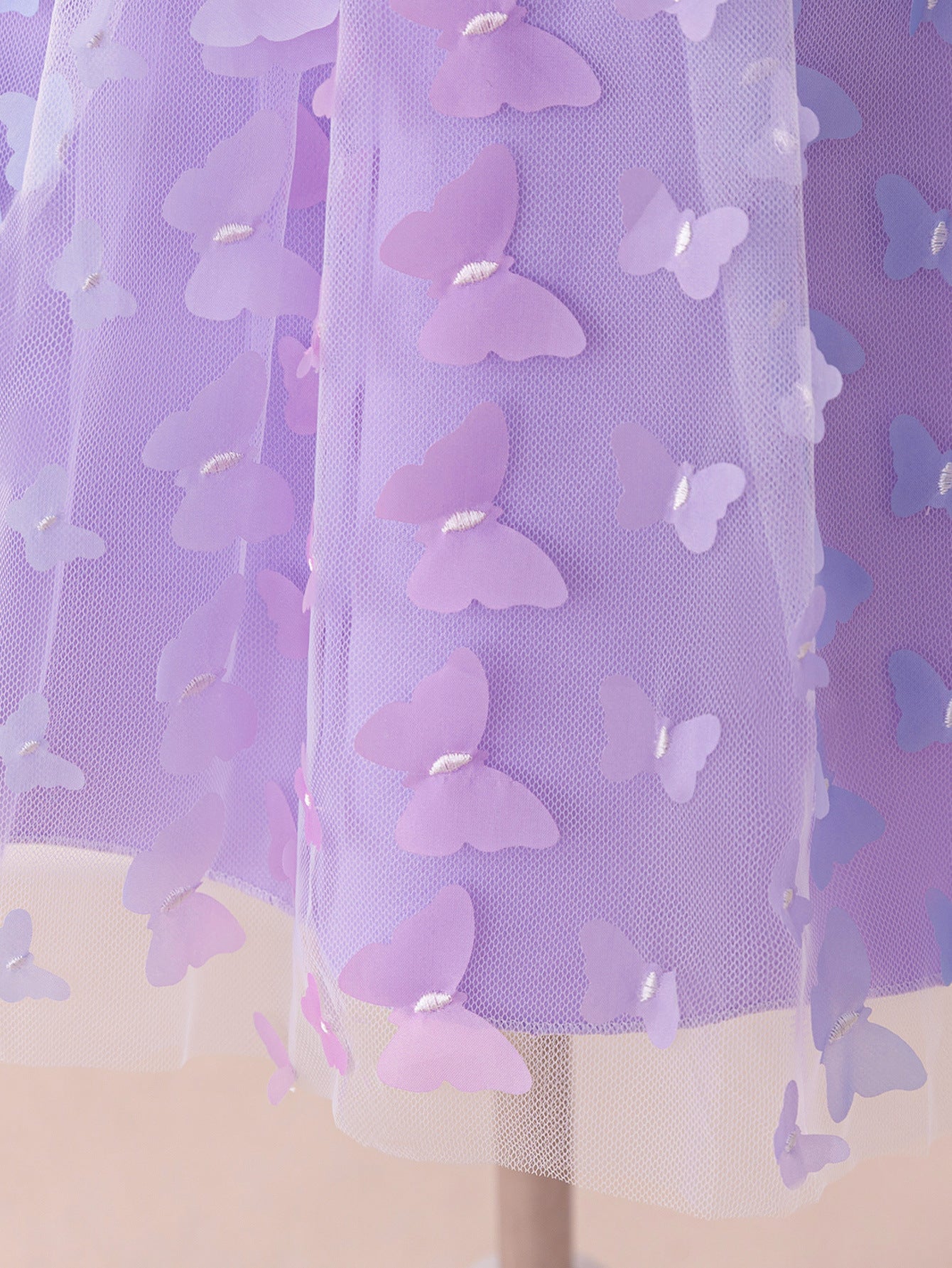 Frocklet Lavender Puffy Tulle Princess Ball Gown Dress for Girls | Party, Wedding, Festival 7