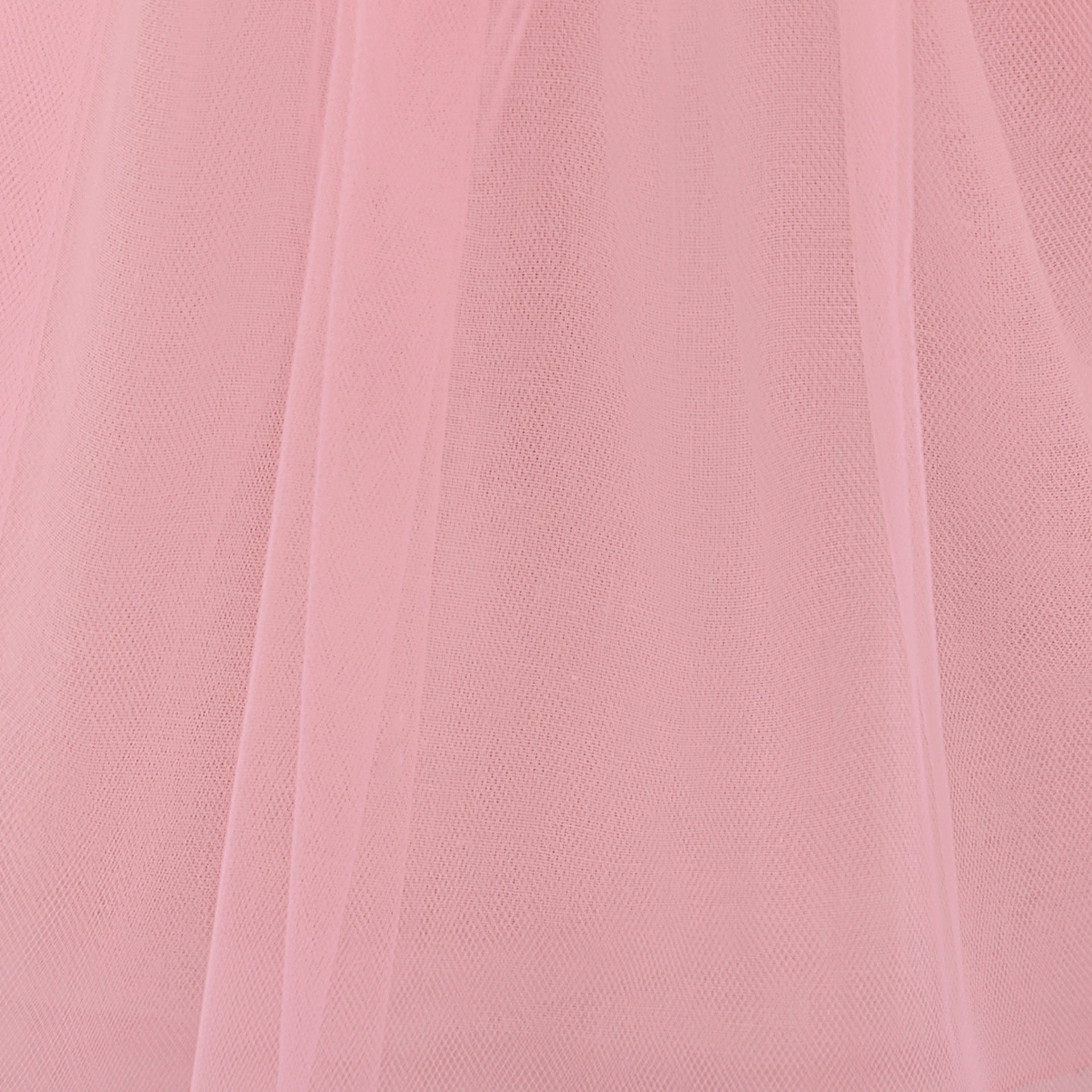 Cute A-line Pink Tulle Princess Dress for Baby & Toddler | Long Sleeve Embroidered Party Gown