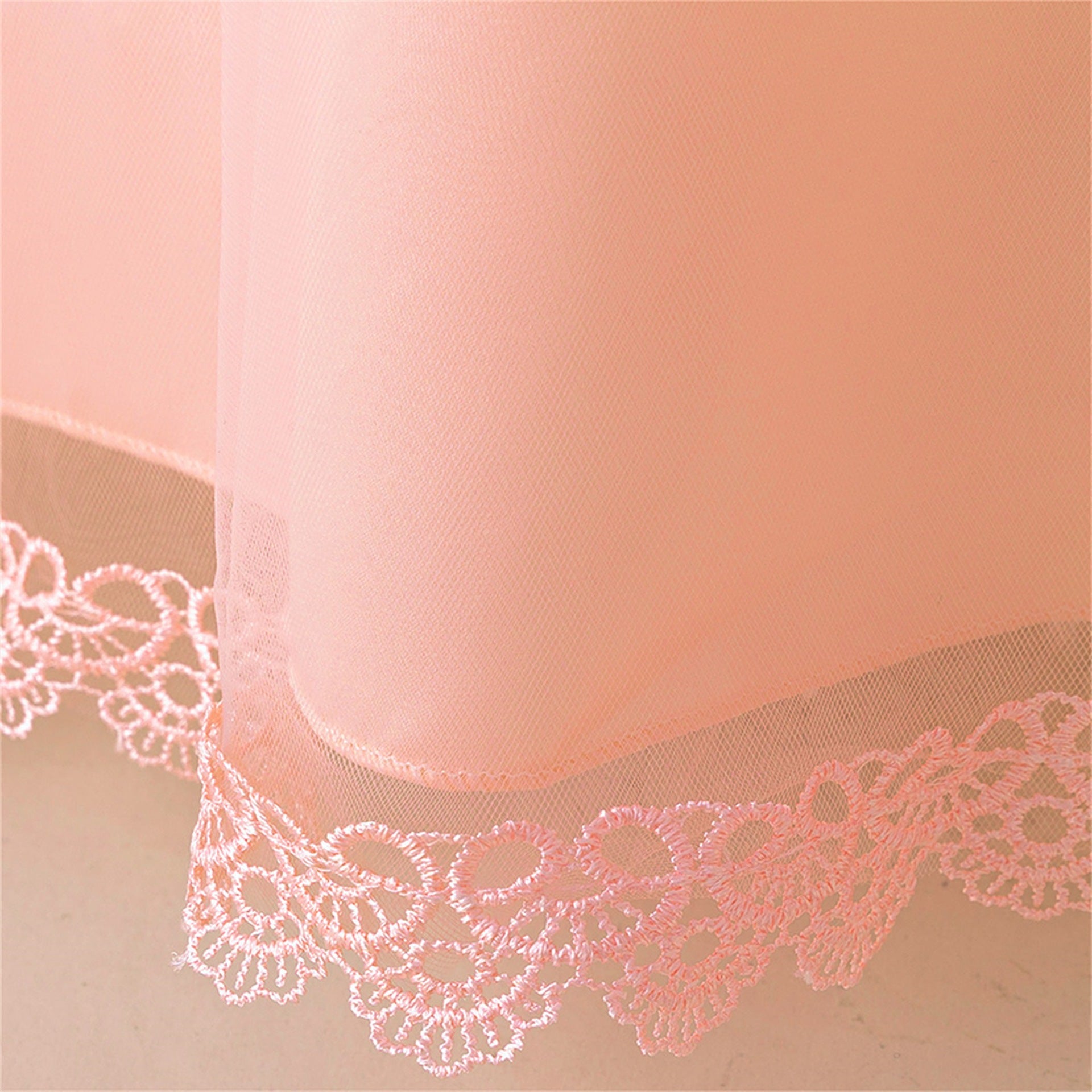 Long Sleeve Tulle & Lace Princess Maxi Dress for Girls (4-13Y) – Flower Girl & Party Gown