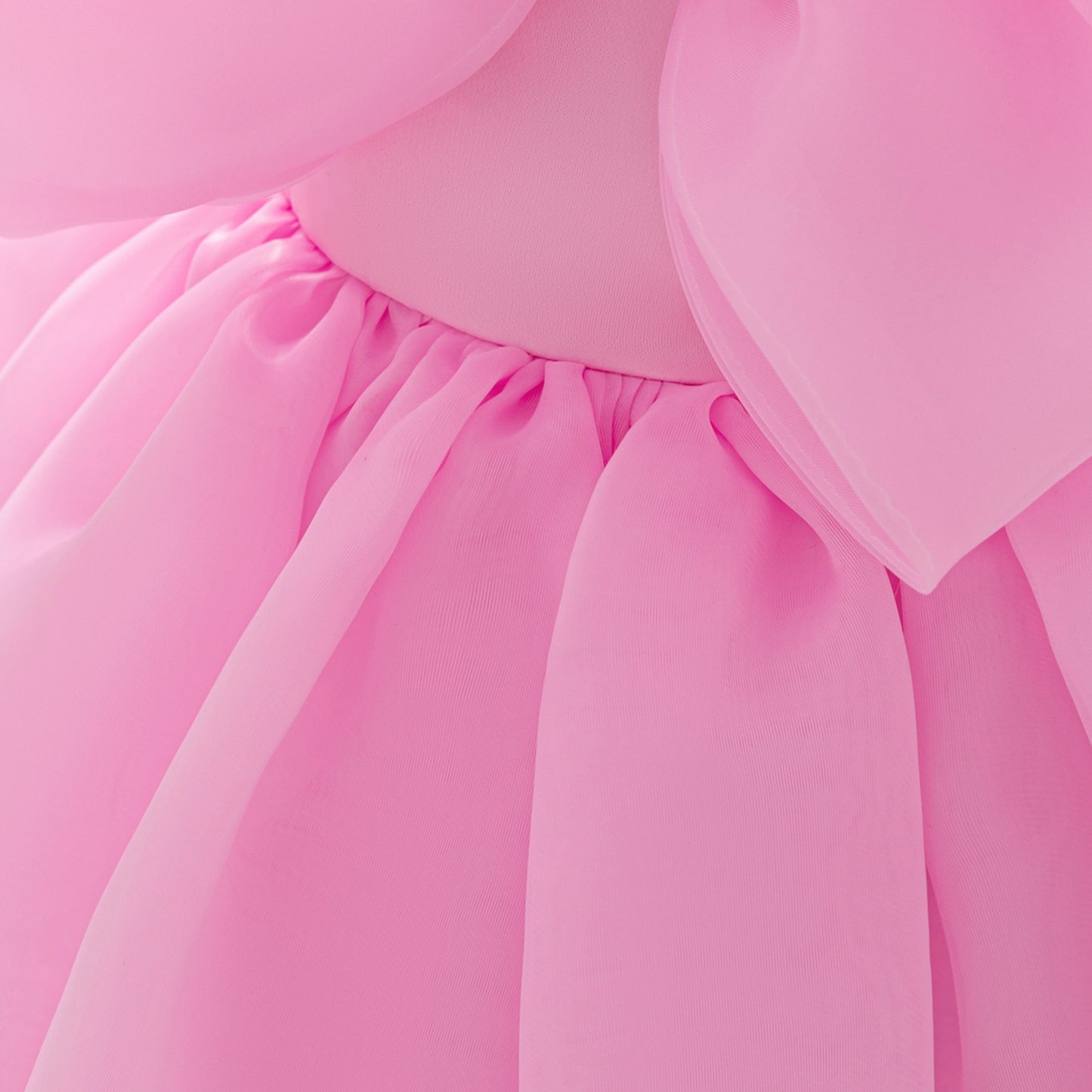 Cute Off Shoulder Mesh Princess Dress for Girls | Flower Girl & Party Dress
