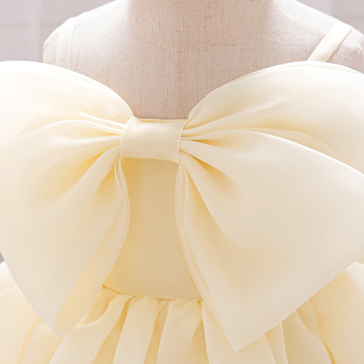 Cute Off Shoulder Mesh Princess Dress for Girls | Flower Girl & Party Dress