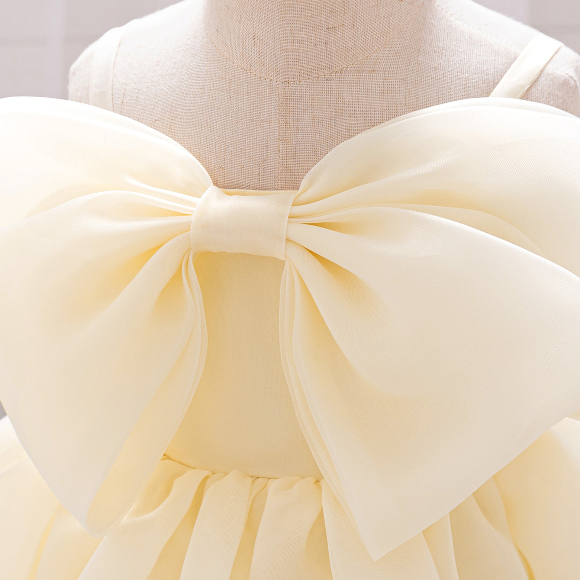Cute Off Shoulder Mesh Princess Dress for Girls | Flower Girl & Party Dress
