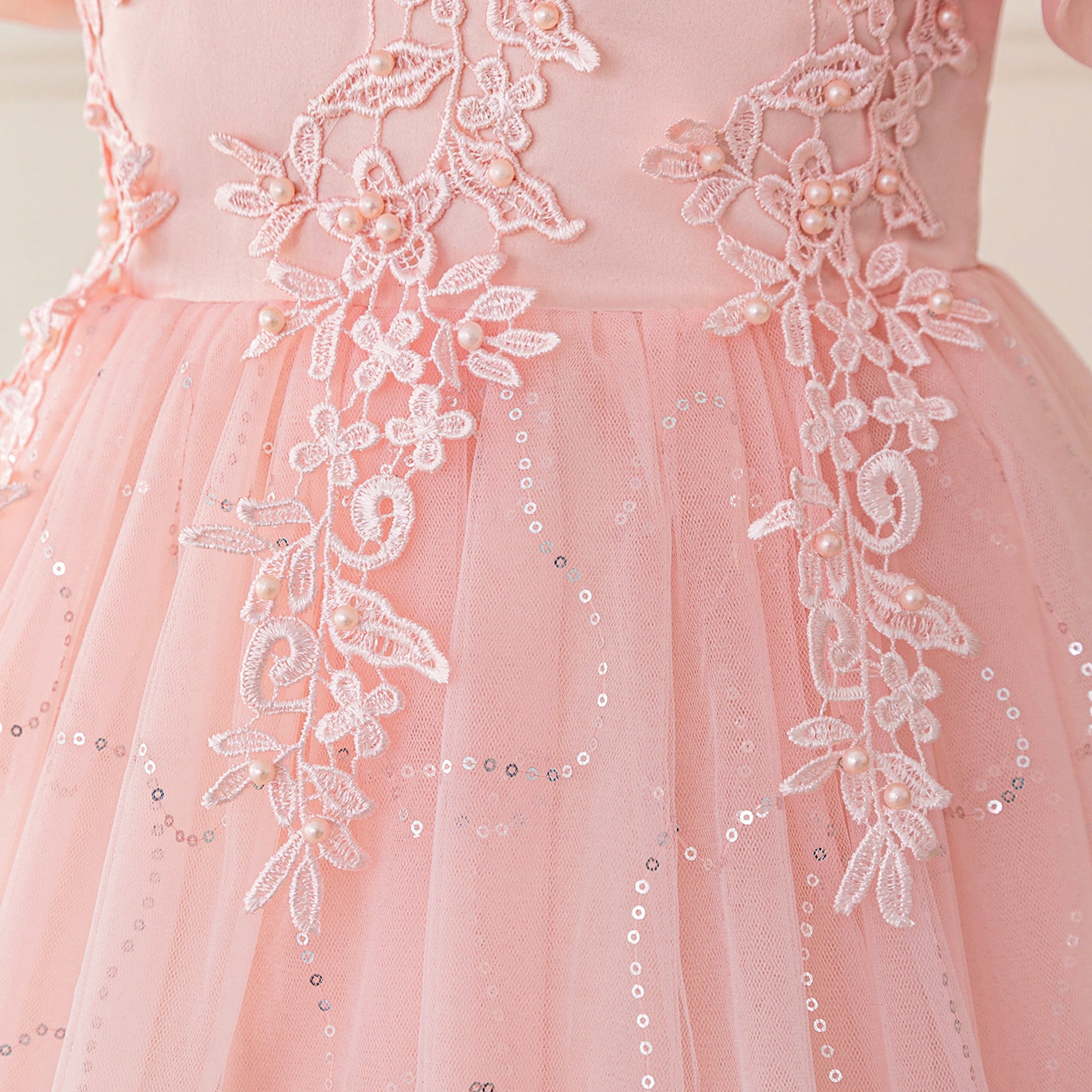 Cute Off Shoulder Tulle Maxi Dress for Girls – Party, Wedding, and Photo Shoot Dresses
