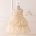 Off Shoulder Multilayer Organza A-Line Princess Dress for Girls