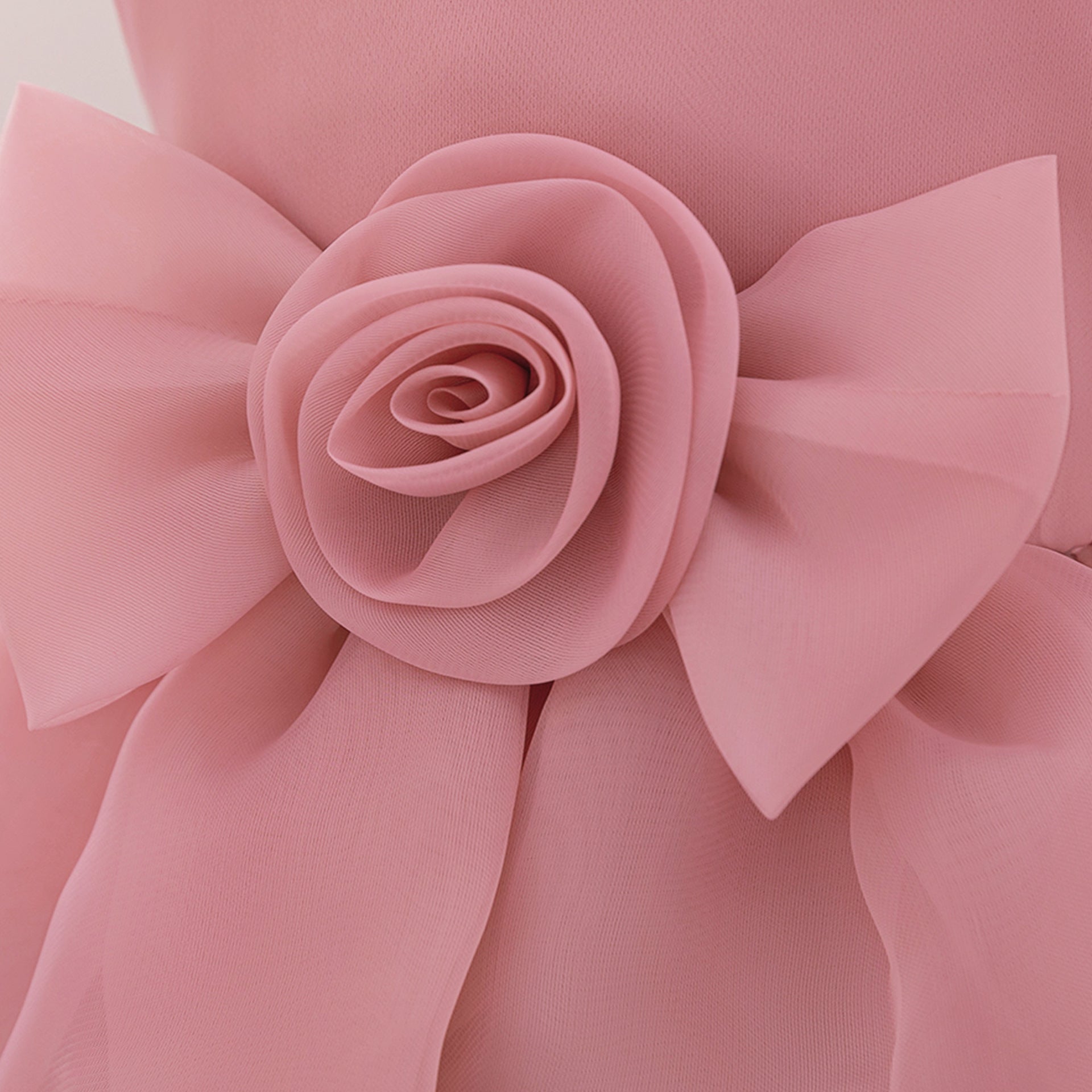Off Shoulder Puffy Princess Party Dress for Girls | Tea Length Organza Ball Gown