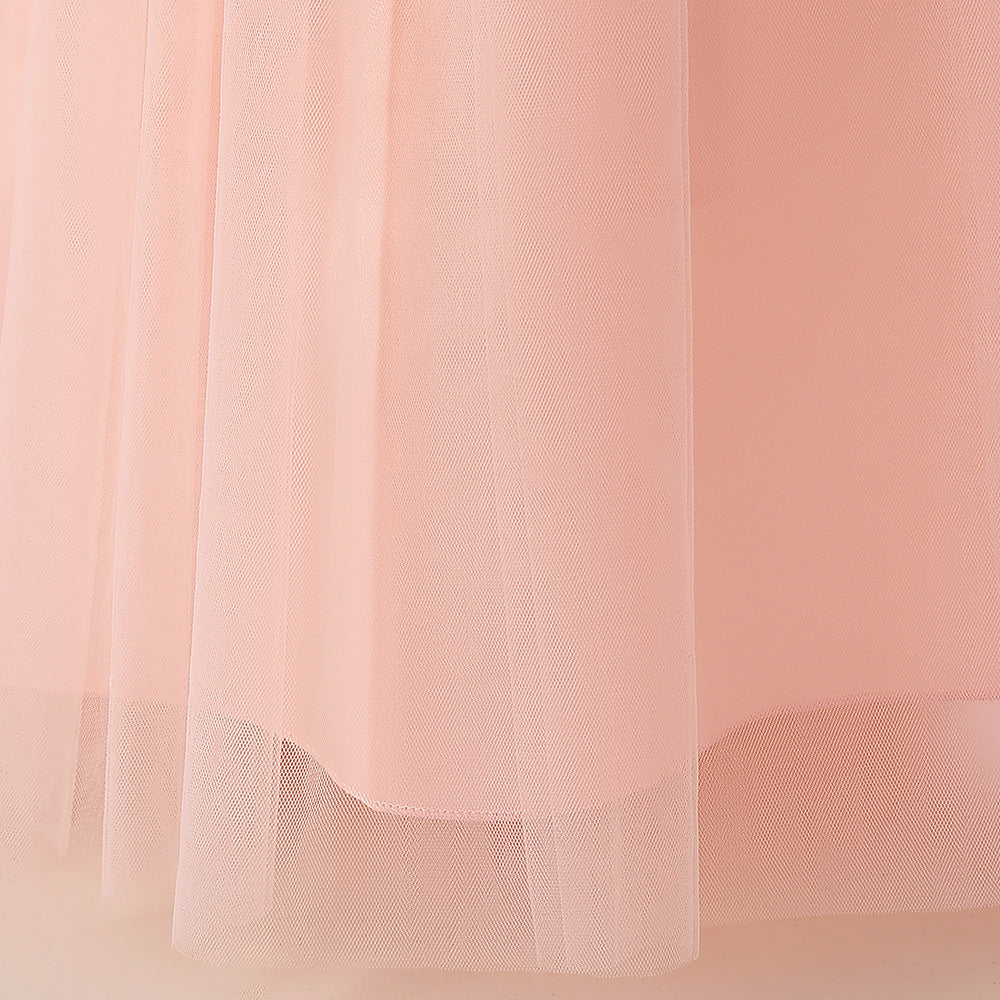 Off Shoulder Sequin Maxi Dress for Girls – Puff Sleeve Ball Gown for Special Occasions