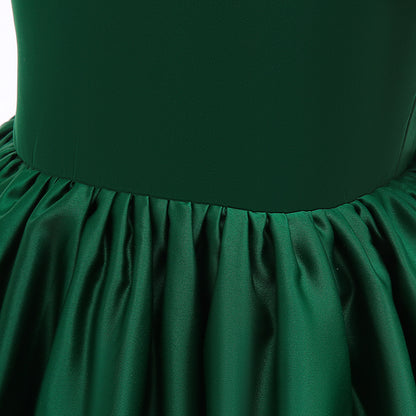 Frocklet Princess Puffy Sleeve Tea-Length Ball Gown Dress for Girls | Special Occasion Dress 14
